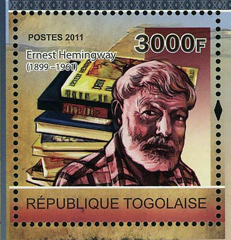Ernest Hemingway Stamp Museum Martha Gellhorn S/S MNH #3938 / Bl.597