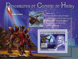 Space Dinosaur Stamp Pteranodon Stegosaurus Edmund Halley S/S MNH #4768 /Bl.1222