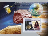 Space Stamp Mission Cassini - Huygens (Lune de Saturne ) S/S MNH #5319 / Bl.1483