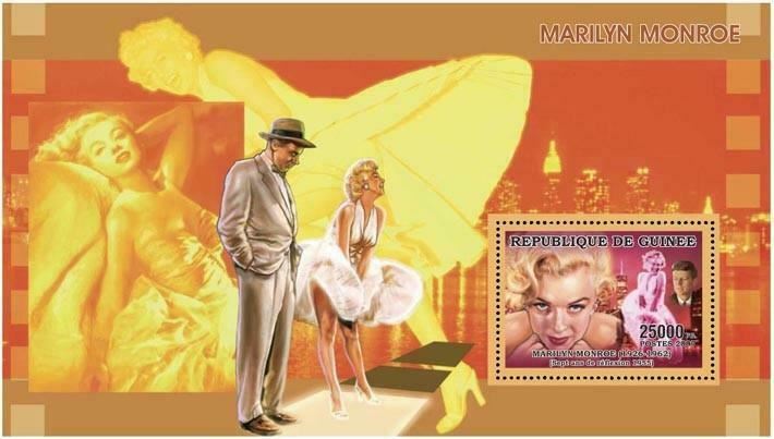 Marilyn Monroe Stamp Actress Movie Something's Got to Give S/S MNH #4324