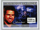 American Stars Stamp Brad Pitt George Clooney Tom Cruise S/S MNH #4950-4952