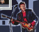 Paul McCartney Stamp Musician Rock The Beatles S/S MNH #4938 / Bl.1311