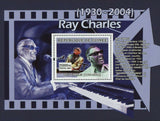 Roy Charles Stamp Music Legend Musician Georgia Of My Mind S/S MNH #4940/Bl.1313
