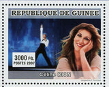 Music Stars Stamp Celine Dion Jennifer Lopez Beyonce Knowles S/S MNH #4923-4925