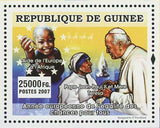 Pope Jean Paul II Stamp Mother Teresa Airbus A380 S/S MNH #5065 / Bl.1388