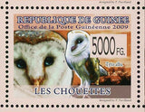 Owls Stamp Bird Tyto Alba Strix Woodfordi Strix Aluco S/S MNH #6424-6429