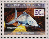 Fish Stamp Brachy Synodontis Batensoda Hemitaeniochromis Urotaenia S/S MNH
