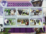 Monkeys Stamp Cercopithecus Diana Procolobus Verus Colobus Vellerosus S/S MNH