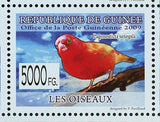 Birds Stamp Amadina Fasciata Lagonosticta Senegala Aquila Ayresii S/S MNH #6418