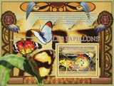 Butterflies Stamp Danaus Chrysippus Colitis Aurora Evarne  Insect S/S MNH #6374