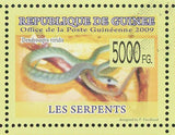 Snakes Stamp Naja Nigricollis Python Regius Dendroaspis Viridis S/S MNH #6409