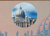 Church Stamp Cathedrals Pope John Paul II Pope Benedict XVI S/S MNH 4857-4859