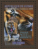 Wild Animal Stamp Panther Lions Tigers Panthera Leo S/S MNH #5589-5594