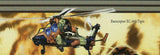 Tigers Stamp Panthera Tigris George Clemenceau Eurocopter EC-665 Helicopter S/S