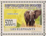 Elephants Stamp Loxodonta Africana Loxodonta Cyclotis Wild Animal S/S MNH #6463