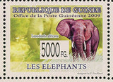 Elephants Stamp Loxodonta Africana Loxodonta Cyclotis Wild Animal S/S MNH #6463