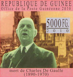 Charles De Gaulle Stamp Historical Figure President France S/S MNH #7752-7757