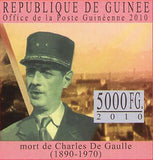 Charles De Gaulle Stamp Historical Figure President France S/S MNH #7752-7757
