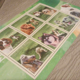 Dogs Stamp Epagneul French Weimaraner Cocker Spaniel Siberian Husky S/S MNH