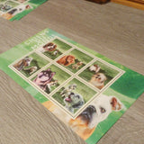 Dogs Stamp Epagneul French Weimaraner Cocker Spaniel Siberian Husky S/S MNH