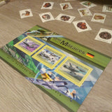 German Military Aircrafts Stamp Messerschmitt Bf 109 G & Me 262 Airplane S/S MNH