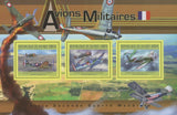 French Military Aircrafts Stamp Curtiss P-36 Hawk Bloch MB 152 Morana-Saulnier