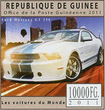 Car Stamp Ford T Cadillac Eldorado BMW GINA Light Visionary Mustang GT S/S MNH