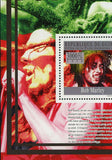 Bob Marley Stamp Reggae Music Artist S/S MNH #7379-7387