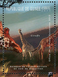 Giraffe Stamp Wild Animals Girrafa African Fauna S/S MNH #9185 / Bl.2074