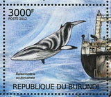 Whales Stamp Physeter Macrocephalus Balaenoptera Acutorostrata S/S MNH #2605-260