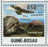 Galapagos Islands Stamp Bird Minus Parvulus Chelonoidis Nigra S/S MNH #5283-5286