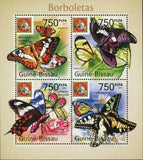 Butterflies Stamp Philanippon Inachis Io Cithaerias Phantoma Greta Oto S/S MNH