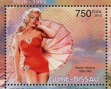 Marilyn Monroe Stamp Actress Hollywood Souvenir Sheet MNH #6207-6210