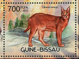 Wild Cats Stamp Panthera Tigris Acinonyx Jubatus Souvenir Sheet MNH #6087-6090