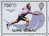 Tennis Stamp Rafael Nadal Roger Federer Maria Sharapova S/S MNH #6111-6114
