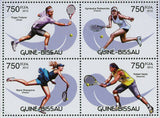 Tennis Stamp Rafael Nadal Roger Federer Maria Sharapova S/S MNH #6111-6114
