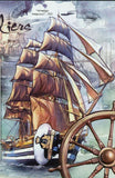 Tall Ships Stamp Soleil Royal 1670 Amerigo Vespucci S/S MNH #4336 / Bl.680