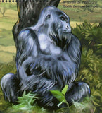 The Great Rift Valley Stamp Giraffe Crystals Tanzanite Gorilla S/S MNH #4231