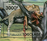 The Great Rift Valley Stamp Giraffe Crystals Tanzanite Gorilla S/S MNH #4231