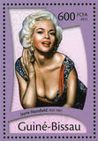 Jayne Mansfield Stamp American Actress Singer S/S MNH #5788-5792
