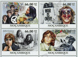 John Lennon Stamp Yoko Ono The Beatles Music Band S/S MNH #4215-4218