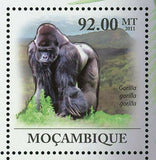 Gorillas Stamp Gorilla Gorilla Beringei Graueri Souvenir Sheet MNH #4451-4456