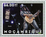 Metallica Stamp Shakira Beyonce Slash Elton John Bryan Adams S/S MNH #6244-6249