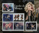 Metallica Stamp Shakira Beyonce Slash Elton John Bryan Adams S/S MNH #6244-6249