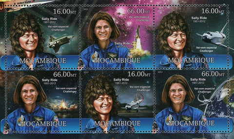 Sally Ride Stamp First American Women in Space Astronaut S/S MNH #5979-5984