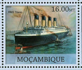 Titanic Centenary Stamp RMS Titanic Ship Birds Souvenir Sheet MNH #6014-6019