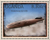 Zeppelins Stamp Hindenburg LZ-129 Transportation Souvenir Sheet MNH #2920/Bl.397