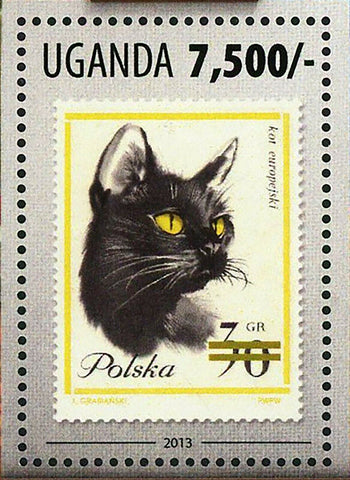 Cats Stamp Postage Stamps Polska Pet Domestic Animal S/S MNH #3158 / Bl.443