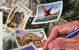 Dinosaurs Stamp Postage Stamp Iguanodon Brontosaurus S/S MNH #3131-3134