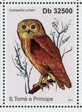 Owls Stamp Birds Tyto Soumagnei Bubo Leucostictus S/S MNH #4917-4920